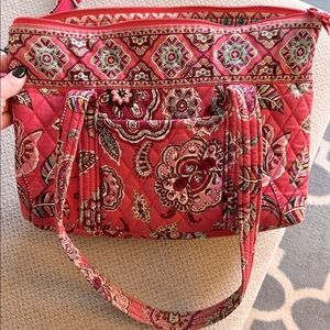 Coral colored Vera Bradley bag